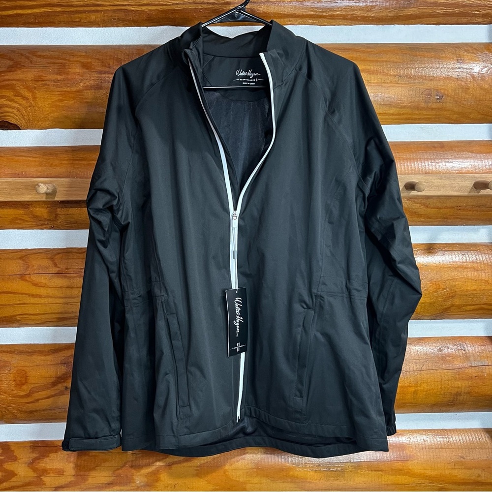Walter Hagen Women’s Black Rain Jacket - Picture 1 of 5